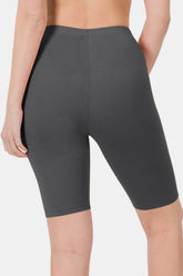 Zenana High Waist Bermuda Shorts OutfitFlow